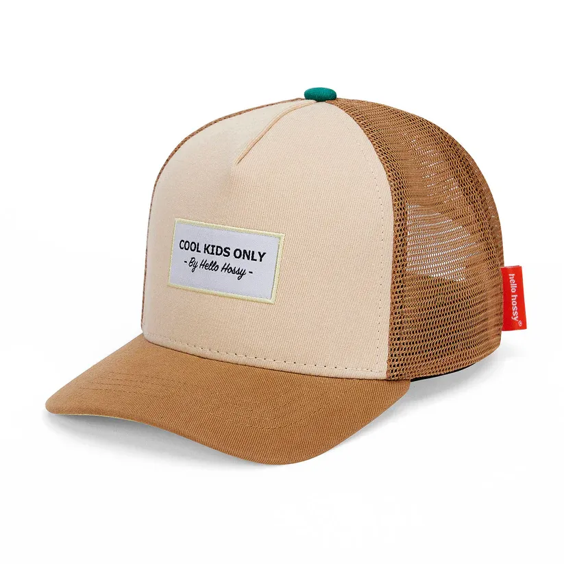 casquette-enfants-bebes-coton-biologique-trucker-marron-hello-hossy.webp